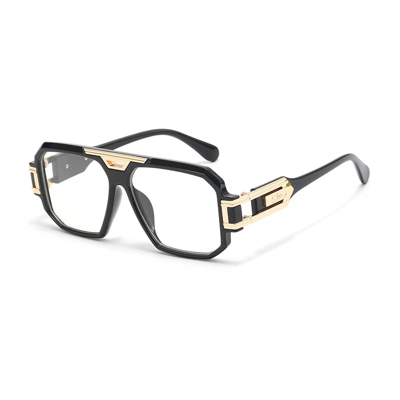 New Fashion Retro Sunglasses Big Frame Men'S Sunglasses Punk Sunglasses UV400 Protection