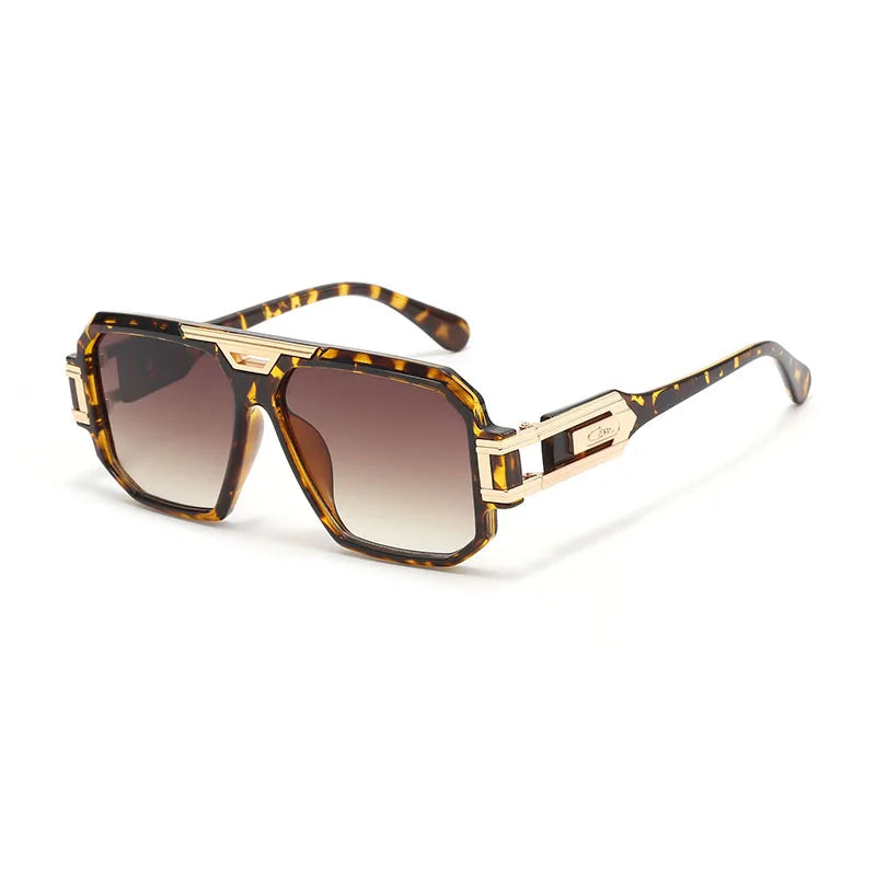 New Fashion Retro Sunglasses Big Frame Men'S Sunglasses Punk Sunglasses UV400 Protection
