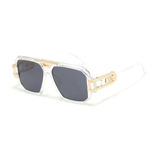 New Fashion Retro Sunglasses Big Frame Men'S Sunglasses Punk Sunglasses UV400 Protection